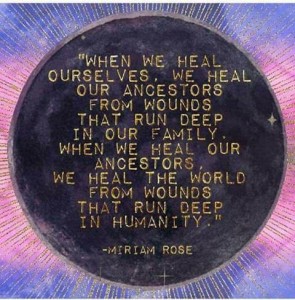 Heal Us, Ancestors, world